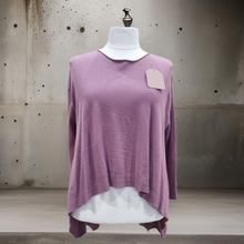 Lade das Bild in den Galerie-Viewer, Flauschig und kuscheliger Vokuhila Pullover in 4 Farben bis Größe 54/56
