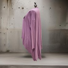 Lade das Bild in den Galerie-Viewer, Flauschig und kuscheliger Vokuhila Pullover in 4 Farben bis Größe 54/56
