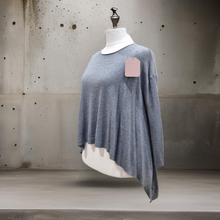 Lade das Bild in den Galerie-Viewer, Flauschig und kuscheliger Vokuhila Pullover in 4 Farben bis Größe 54/56
