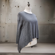 Lade das Bild in den Galerie-Viewer, Flauschig und kuscheliger Vokuhila Pullover in 4 Farben bis Größe 54/56
