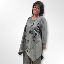Lade das Bild in den Galerie-Viewer, Moonshine Sweat Tunika Pullover
