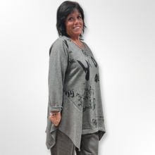 Lade das Bild in den Galerie-Viewer, Moonshine Sweat Tunika Pullover
