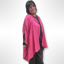Lade das Bild in den Galerie-Viewer, CNG Poncho Überwurf in Pink

