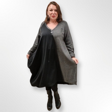Lade das Bild in den Galerie-Viewer, CNG Longtunika Kleid in 4 Größen bis Größe 60/62

