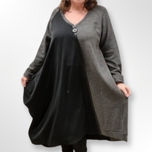 Lade das Bild in den Galerie-Viewer, CNG Longtunika Kleid in 4 Größen bis Größe 60/62
