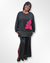Lade das Bild in den Galerie-Viewer, CNG Tunika Pullover mit Micky in Pink Gr 42 bis 62
