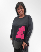 Lade das Bild in den Galerie-Viewer, CNG Tunika Pullover mit Micky in Pink Gr 42 bis 62
