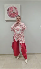 Laden und Abspielen von Videos im Galerie-Viewer, Mädchenglück Ballonhose in Rot bis Größe 56
