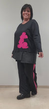 Laden und Abspielen von Videos im Galerie-Viewer, CNG Tunika Pullover mit Micky in Pink Gr 42 bis 62
