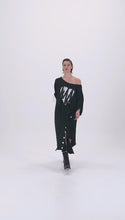 Laden und Abspielen von Videos im Galerie-Viewer, H4 Kleid in regular und Plussize Größe 38 bis 64
