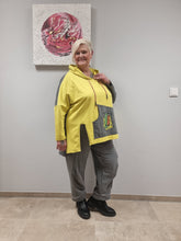 Lade das Bild in den Galerie-Viewer, CN-G Zweiteiler aus Sweat mit Kapuzenpullover und Jogpant Hose in 2 Farben bis Gr 56
